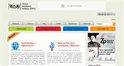 Desktop Screenshot of cmv.org.rs