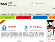 Tablet Screenshot of cmv.org.rs