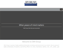 Tablet Screenshot of cmv.co.za
