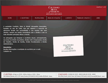 Tablet Screenshot of cmv.adv.br